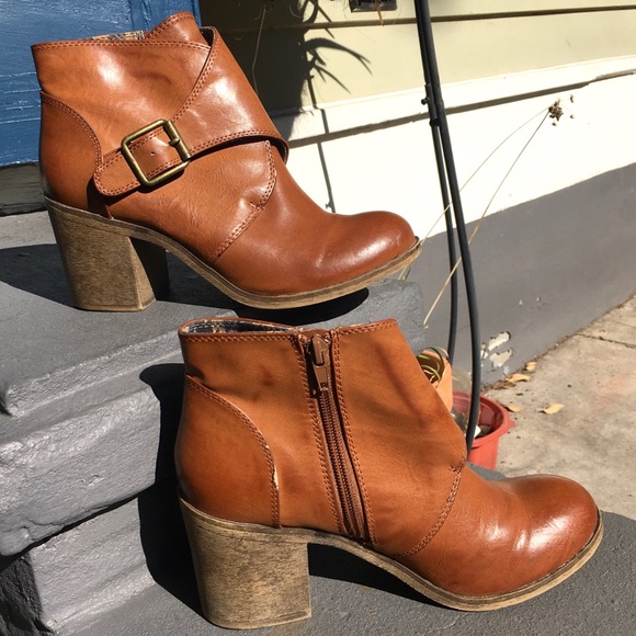 Rock & Candy Vegan Leather Wrapped Buckle Booties - Picture 6 of 13